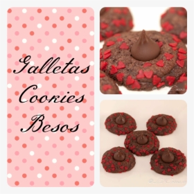 Galletas Cookies Besos - Cute Background For Scrapbook, HD Png Download, Transparent PNG