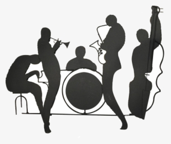 Jazz Band Musical Ensemble Big Band Musician - Jazz Band Art Deco, HD Png Download, Transparent PNG