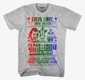 Perro Aguayo Vs Konnan Luchador T-shirt - Hijo Del Perro Aguayo Shirt, HD Png Download, Transparent PNG