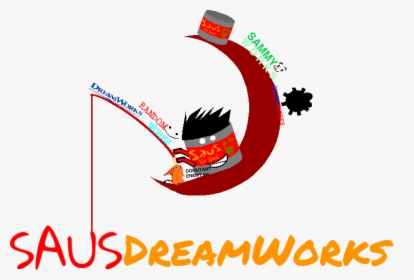 Dreamworks Logo Png - Saus Dreamworks, Transparent Png, Transparent PNG