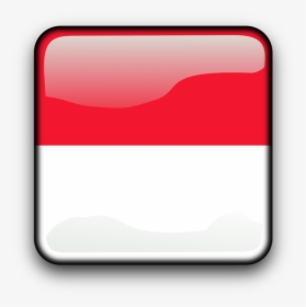 Flag Of Indonesia Indonesian Language National Flag - Icon Bahasa Indonesia Png, Transparent Png, Transparent PNG