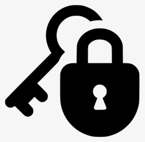 Transparent Protect Png - Lock And Key Icon, Png Download, Transparent PNG