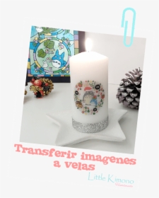 Decorar Velas Con Transferencia De Imagen Totoro - Unity Candle, HD Png Download, Transparent PNG