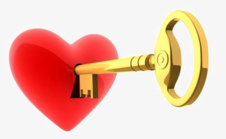 Heart Key Transparent Images Png - Key, Png Download, Transparent PNG