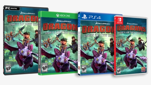Dragons Us Pc X1 Ps4 Swit Nd - Dragons Dawn Of New Riders, HD Png Download, Transparent PNG