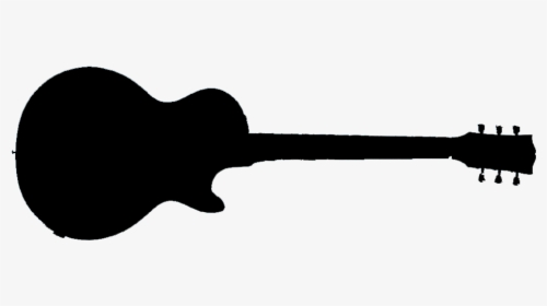 Les Paul Silhouette - Les Paul Guitar Silhouette, HD Png Download, Transparent PNG