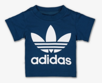 Adidas Logo Blue Background, HD Png Download, Transparent PNG