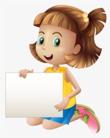 Daycare Clipart Sunday School Teacher - Short Haired Girl Clipart, HD Png Download, Transparent PNG
