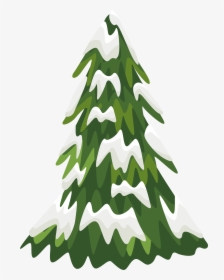 Bark Drawing Pine Tree - Snowy Tree Clipart Png, Transparent Png, Transparent PNG