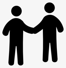 Men Shaking Hands - People Shaking Hands Icon, HD Png Download, Transparent PNG