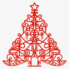Transparent Christmas Tree Drawing Png - Christmas Tree, Png Download, Transparent PNG