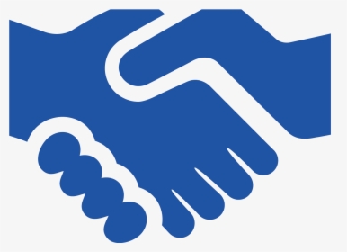 Hands Shaking Picture - Hand Shaking Image Blue, HD Png Download, Transparent PNG