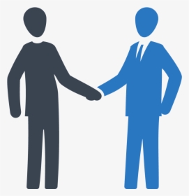 Two People Shaking Hands Icon, Hd Png Download , Png - Business Deal Png, Transparent Png, Transparent PNG