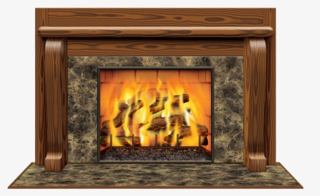 Fireplace Chimney Hearth Clip Art - Fireplace Clipart Transparent Background, HD Png Download, Transparent PNG
