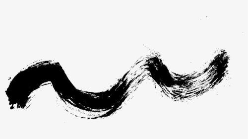 42 Grunge Brush Stroke Wave - Wave Line Drawing Png, Transparent Png, Transparent PNG