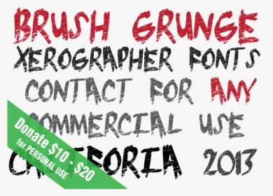 Tipografia Grunge, HD Png Download, Transparent PNG