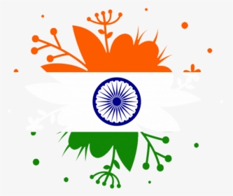 Creative Grunge Brush Splash For Republic Day Of India - Creative Transparent Indian Flag Png, Png Download, Transparent PNG
