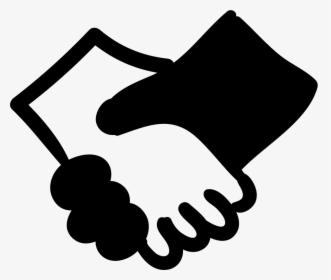 Shaking Hands - Friendship Logo Black And White, HD Png Download, Transparent PNG