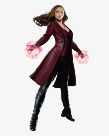 Download Scarlet Witch Png Pic - Scarlet Witch Costume Endgame, Transparent Png, Transparent PNG