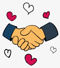 Handshake Handshake Image Download Png Clipart - Cartoon Handshake Clip Art, Transparent Png, Transparent PNG