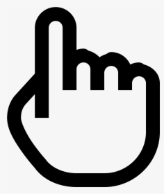 Finger Icon Png - Finger Pointing Icon Png, Transparent Png, Transparent PNG