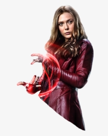 Elizabeth Olsen Wanda Maximoff Avengers - Marvel Scarlet Witch Png, Transparent Png, Transparent PNG