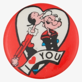Clip Art Popeye And Olive Oil Images - Popeye And Olive Love, HD Png Download, Transparent PNG