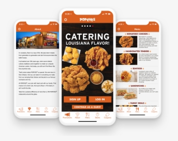 Popeyes Mobile App, HD Png Download, Transparent PNG
