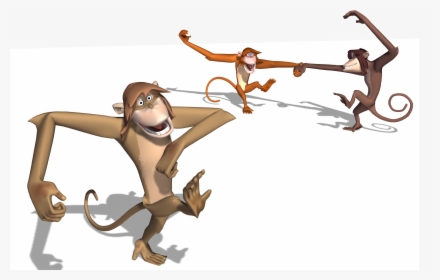Walt Disney S The Jungle Book - Jungle Book Monkeys Png, Transparent Png, Transparent PNG