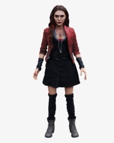 Scarlet Witch Avengers 2 Png - Elizabeth Olsen Hot Toys, Transparent Png, Transparent PNG