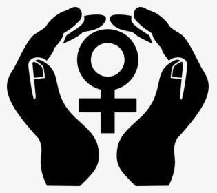 Human Behavior,symbol,circle - Black Open Hand Png, Transparent Png, Transparent PNG
