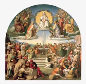 The Triumph Of Religion In The Arts - Overbeck Triumph Of Religion In The Arts, HD Png Download, Transparent PNG
