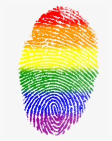 Fingerprint, Gay, Flag, Symbol, Finger, Rainbow - Lgbt Png, Transparent Png, Transparent PNG