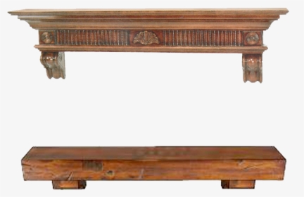 Wood Shelf Png - Fireplace, Transparent Png, Transparent PNG