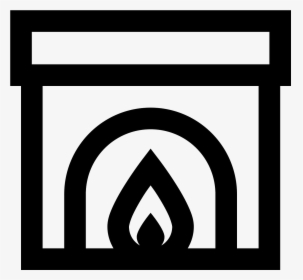 Icon Free Download Png - Fireplace Icon Png, Transparent Png, Transparent PNG