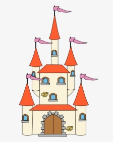 Cinderella Castle Clip Art Free Clipart Images - Clip Art Fairy Tale Castle, HD Png Download, Transparent PNG