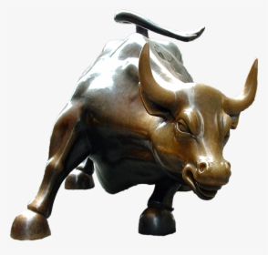 Transparent Bull Horns Png - Charging Bull, Png Download, Transparent PNG