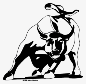 Printed T-shirt Charging Bull Spreadshirt Chelsea Film - Wall Street Bull Logo, HD Png Download, Transparent PNG