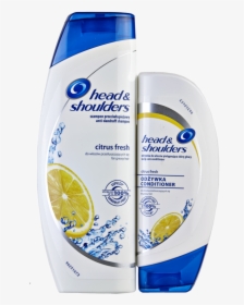 Head & Shoulders Citrus Fresh Shampoo & Conditioner - Head And Shoulders 1000ml, HD Png Download, Transparent PNG