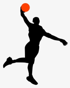 Womens Basketball Silhouette Wall Decal - Basketball Player Shooting Clipart, HD Png Download, Transparent PNG