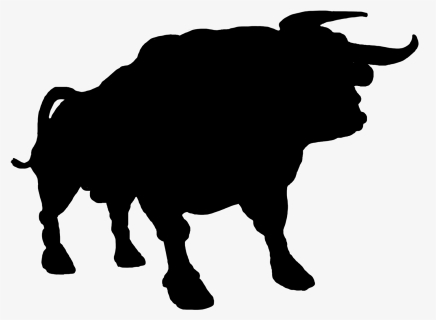 Bull Silhouettes, HD Png Download, Transparent PNG