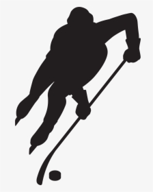 Transparent Basketball Player Silhouette Png - Ice Hockey Free Transparent Clip Art, Png Download, Transparent PNG