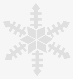 Download And Use Snowflakes In Png - Gray Snowflake Clipart, Transparent Png, Transparent PNG