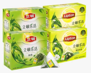 Lipton Lipton Tea Bags Lo Live Triangle Tea Bags Green - Lipton, HD Png Download, Transparent PNG