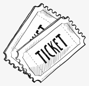 Transparent Charging Bull Png - Black And White Raffle Ticket, Png Download, Transparent PNG