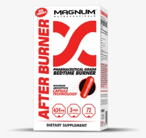 Magnum After Burner 72 Capsules - Magnum Afterburner, HD Png Download, Transparent PNG
