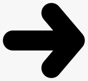 Black Right Arrow Png - Right Arrow White Background, Transparent Png, Transparent PNG