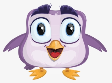 Little Bird Cartoon Vector Character Aka Chirpy Songbird - Cartoon, HD Png Download, Transparent PNG