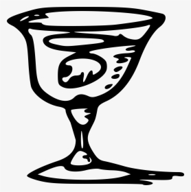 Martini Glass Goblet Free Picture - Wine Glass Clip Art, HD Png Download, Transparent PNG
