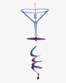 Image Of Martini Glass Twister - Carmine, HD Png Download, Transparent PNG